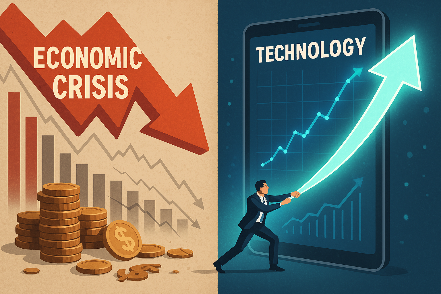 Crise econômica? Posso enfrentar melhor usando Salesforce!